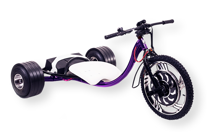 WOLFTRIKE Electric drift trike - purple